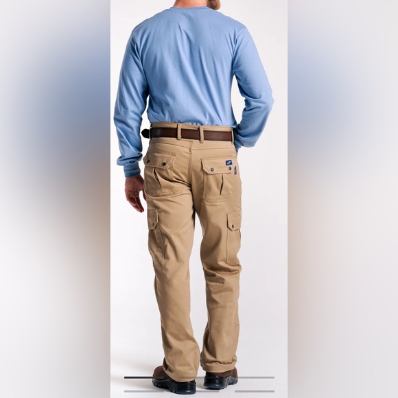 NWT! LAPCO FR Khaki Cargo Pants - Picture 2 of 8